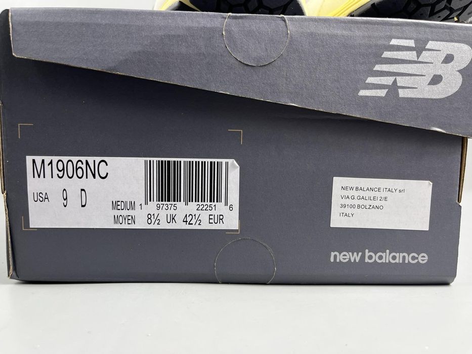 Кросівки New Balance 1906 42.5 розмір (по устілці 27 см)