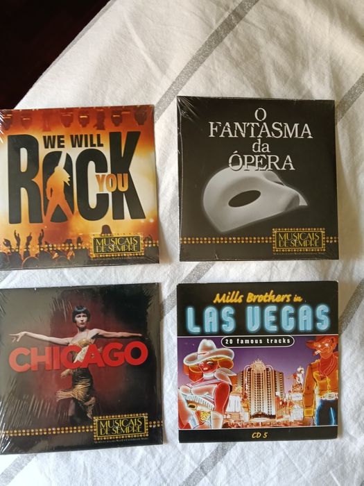 CD'S vários desde 4€ cada, pagamento em numerário zona Lisboa
