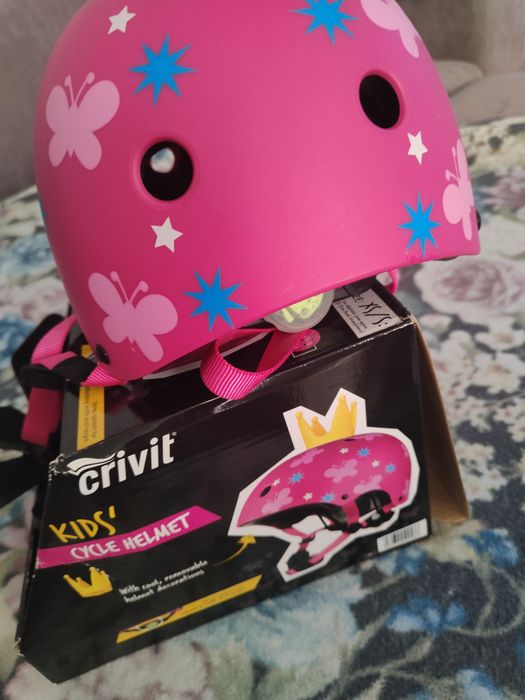 Kask dla dziewczynki