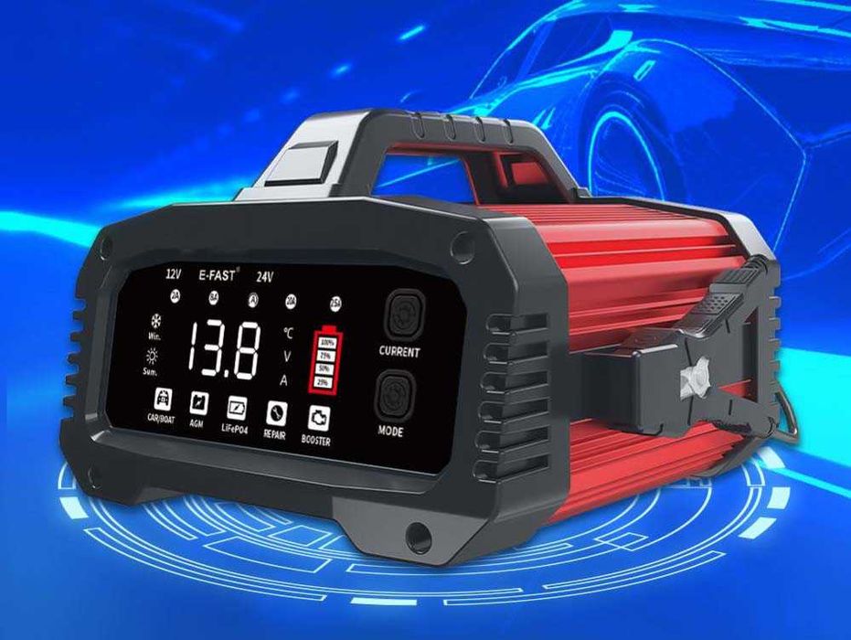 Імпульсний зарядний пристрій для LiFePo4 батарей TK2500 12V*25А