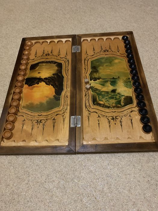 Нарды ручной работы