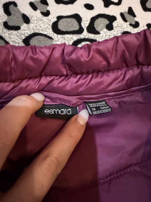 Nowa kurtka damska wiosenna puchowa Esmara r. XL lekka