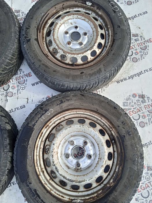 Резина Гума 195/65 R15H Диски ЕТ 47 6Jx15H2 5*112 Volkswagen Caddy