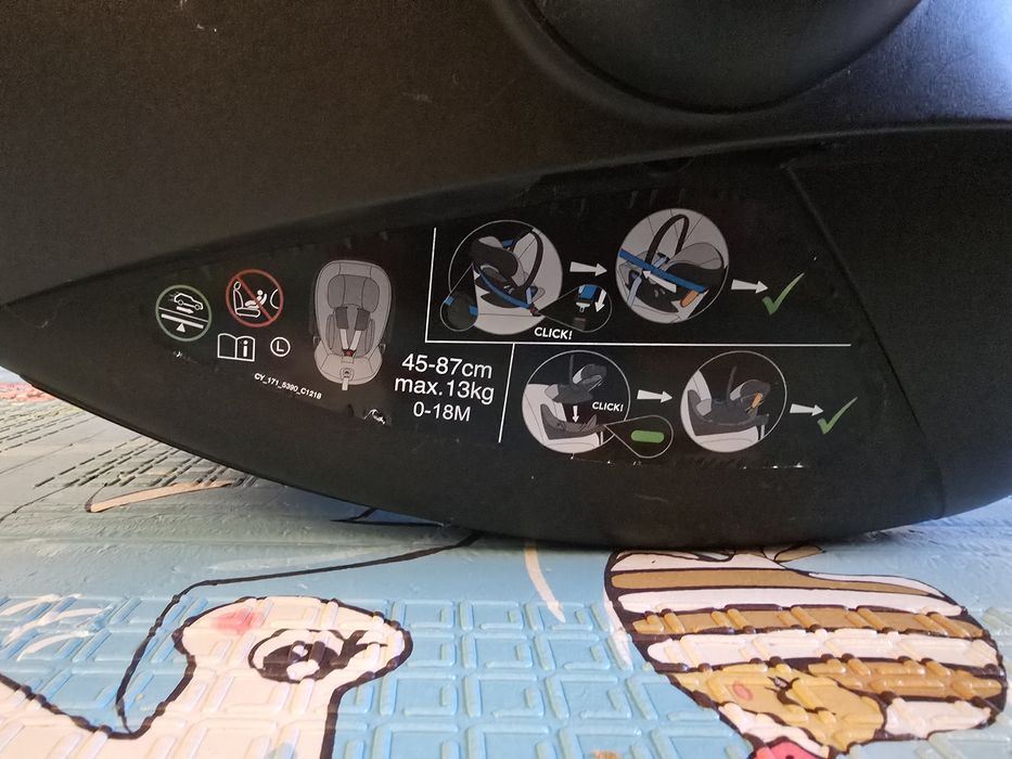 Fotelik Cybex Cloud Z + Baza Z + adaptery