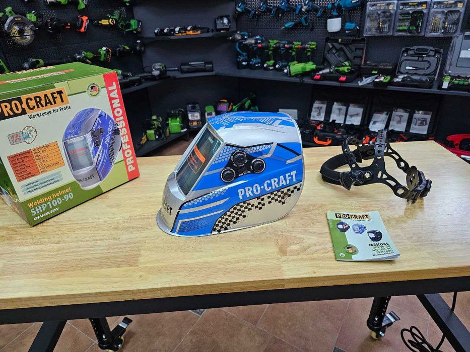 Сварочная маска Хамелеон Procraft с Широким углом обзора Гарантия