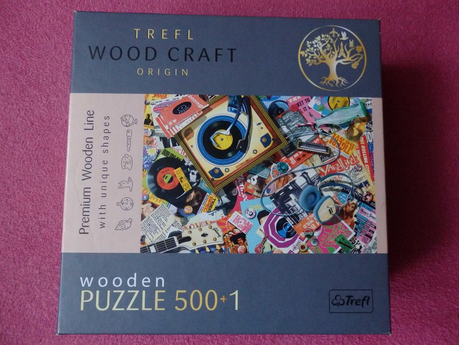 Puzzle drewniane