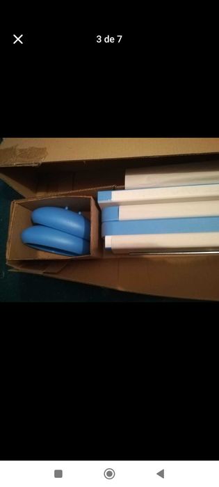 Cama IKEA MAMMUT 70x160 cm + Estrado | Nova | Nunca Montada