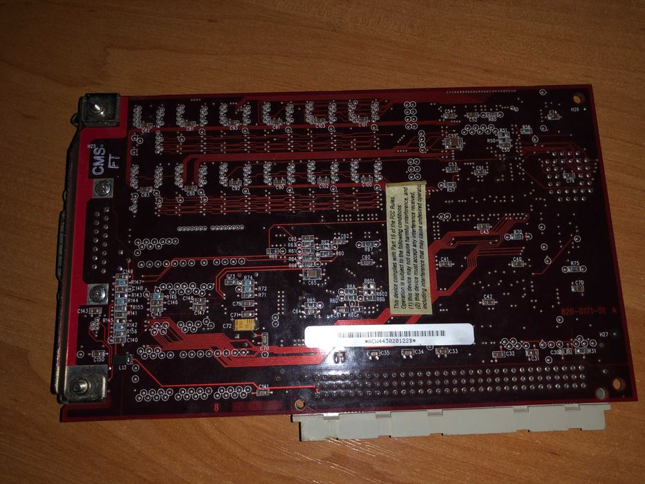 Ретро відеокарта NuBus Radius