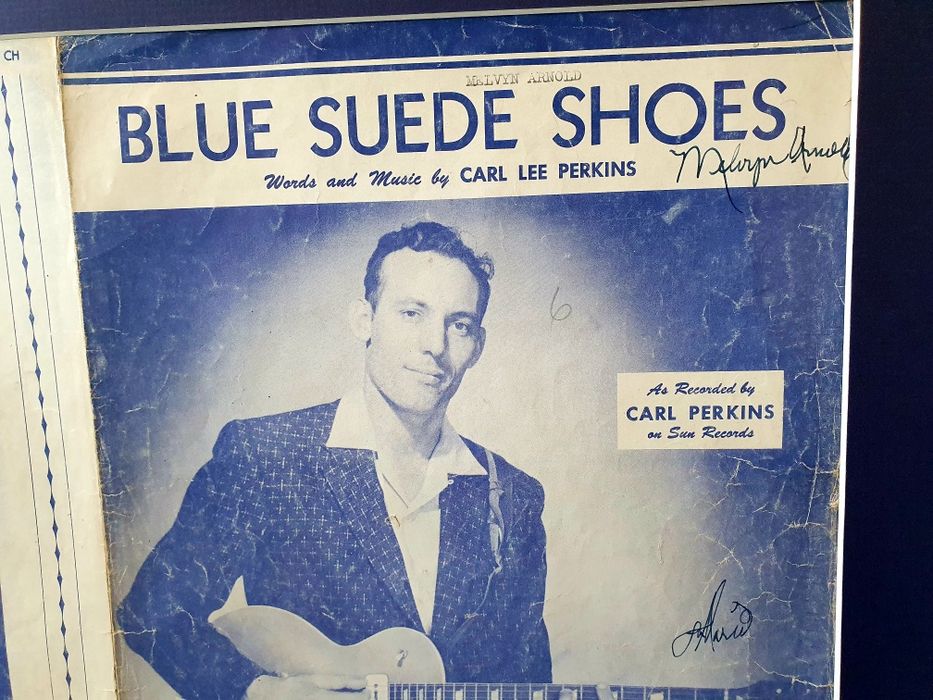 Partituras original Blue Sued Shoe de Carl Perkins Publicação 1967