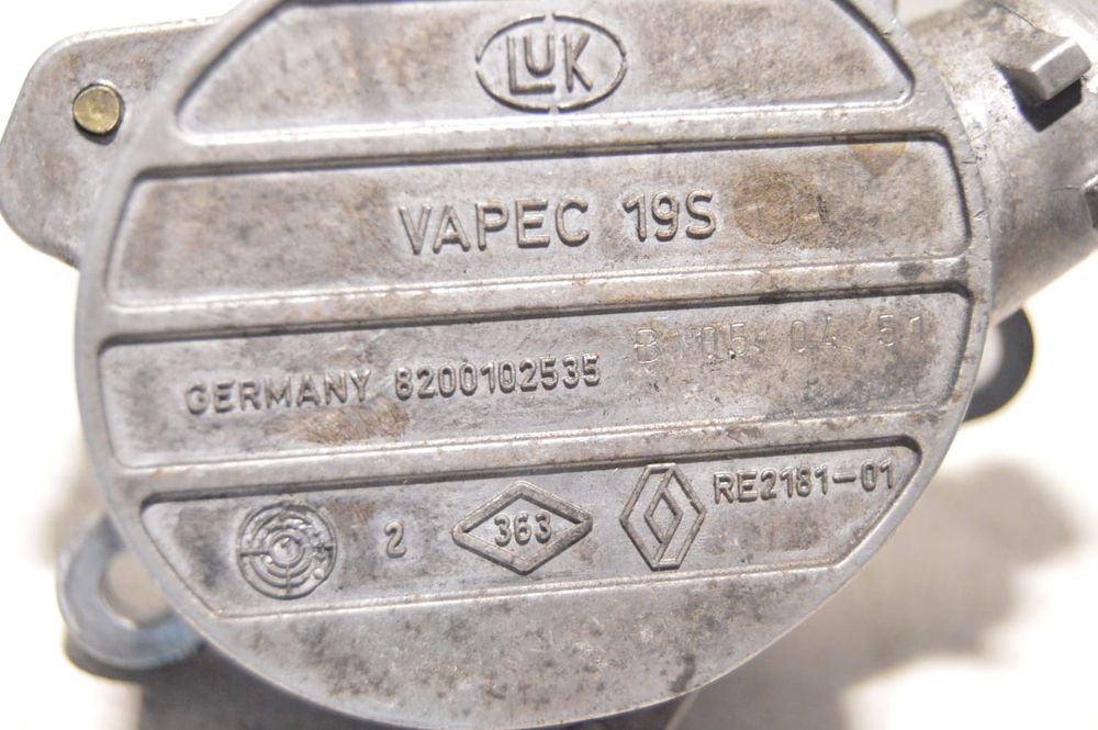 BOMBA PRESSÃO TRAVÕES DEPRESSOR TRAVAGEM VÁCUO LUK 8200102535 VAPEC