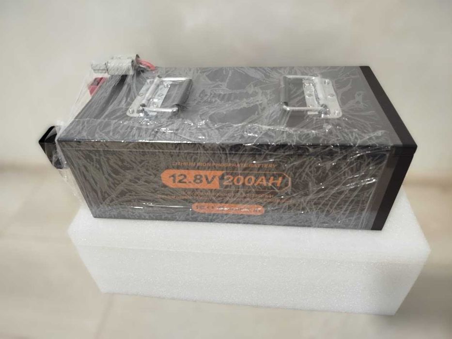 LiFePO4 акумулятор 12V 200Ah (2560Wh) у МЕТАЛЕВОМУ корпусі+запобіжник
