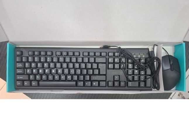 Клавіатура + мишка комплект  CMK-858  дротовий USB