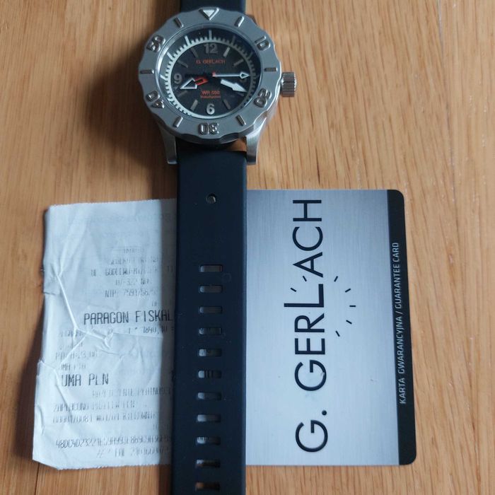 Zegarek Gerlach Batyskaphe 500m
