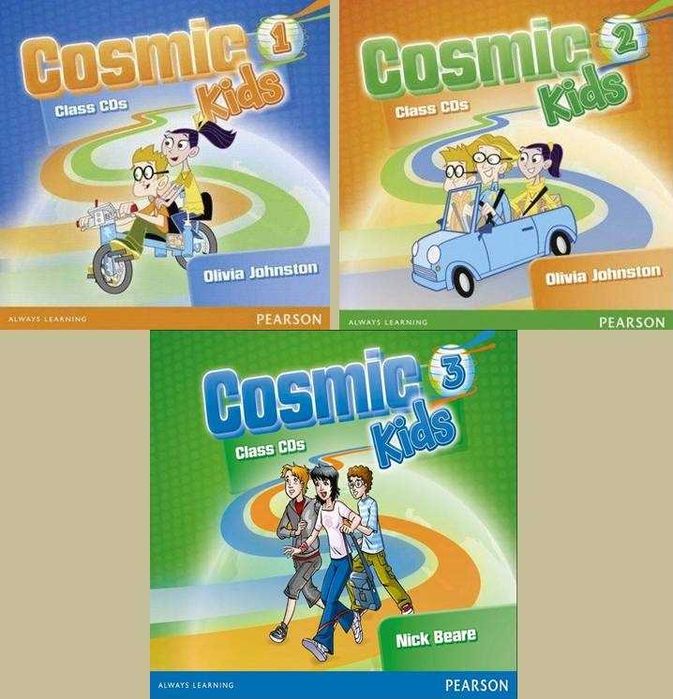 Cosmic Kids 1,2,3 Class Audio CDs аудіодиск, англійська мова