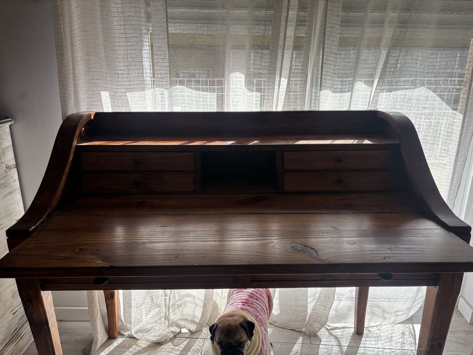 Escrevaninha em madeira