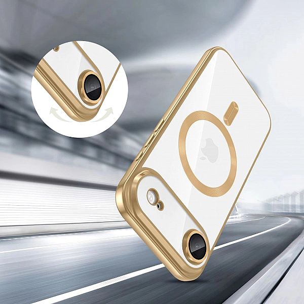 Tech-Protect Magflex Magsafe Iphone 17 Air Shiny Gold