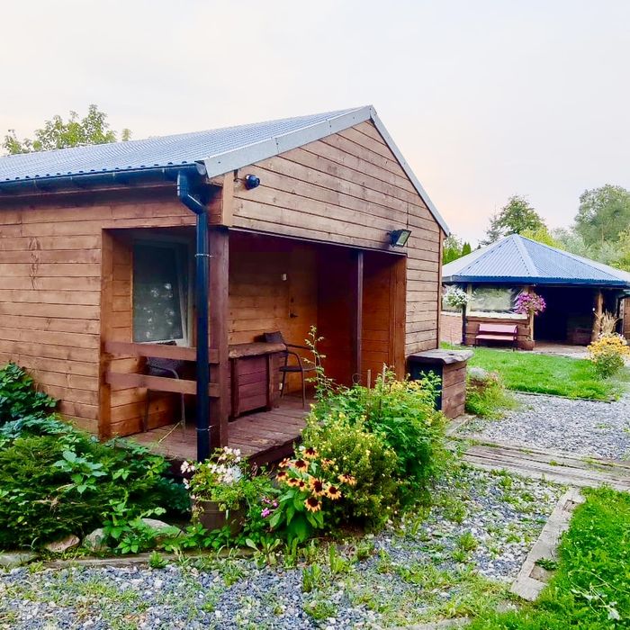 Domek letniskowy nad stawem