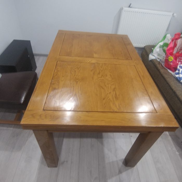 Stół dębowy rozkładany 6-10 osób