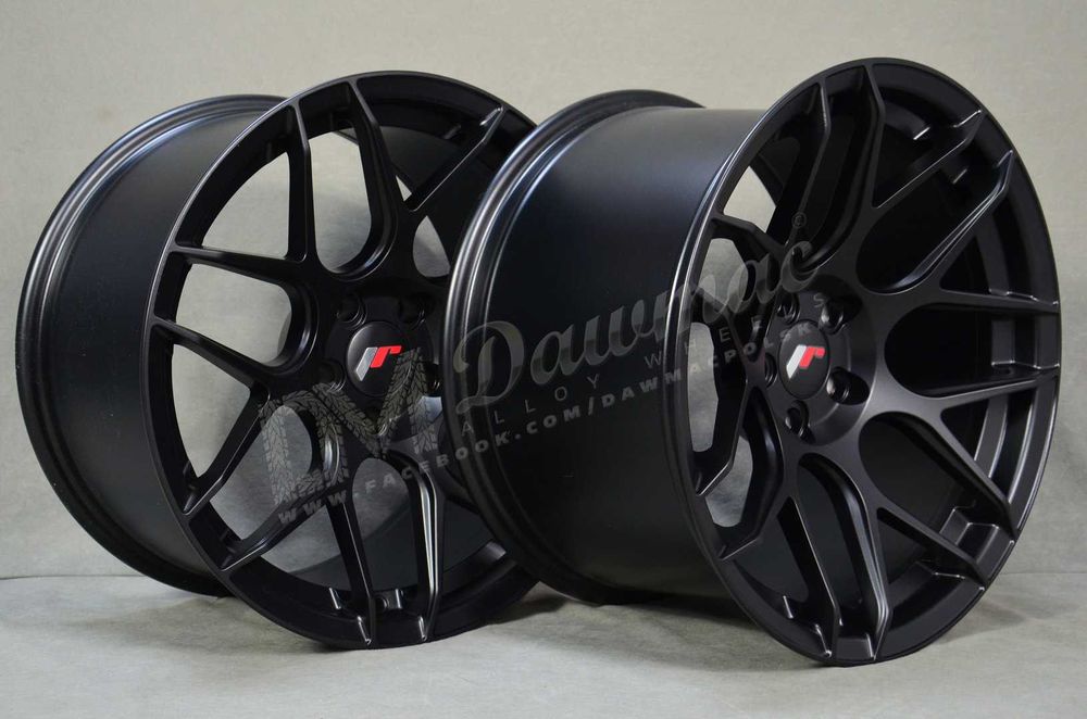 Felgi Japan Racing JR18 18" 9,5J ET20 + 10,5J ET22 5x112 Matt Black
