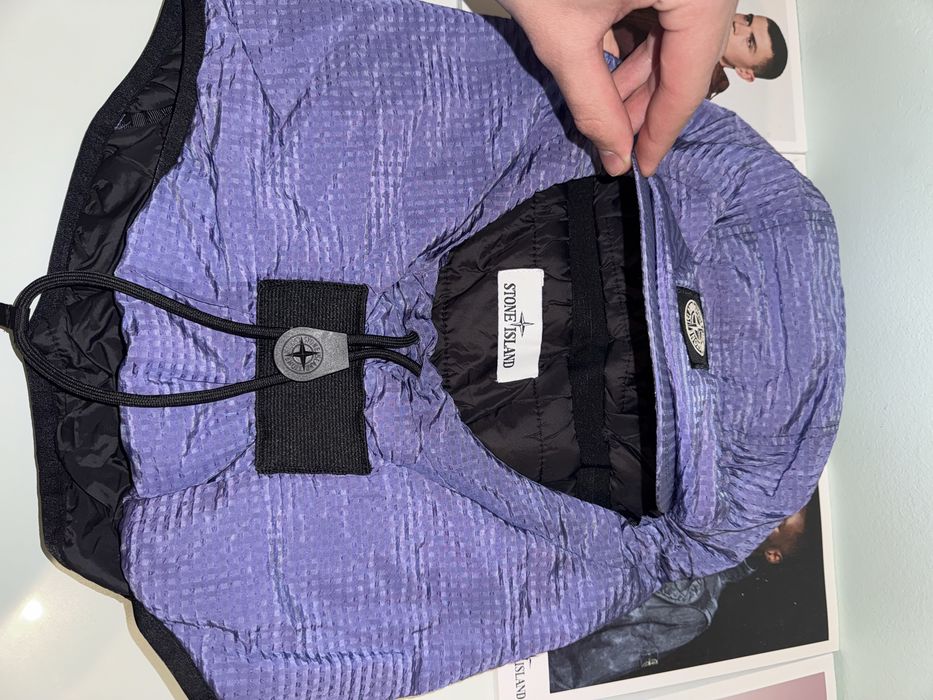 Stone Island Poly‑Colour Frame PrimaLoft Cap