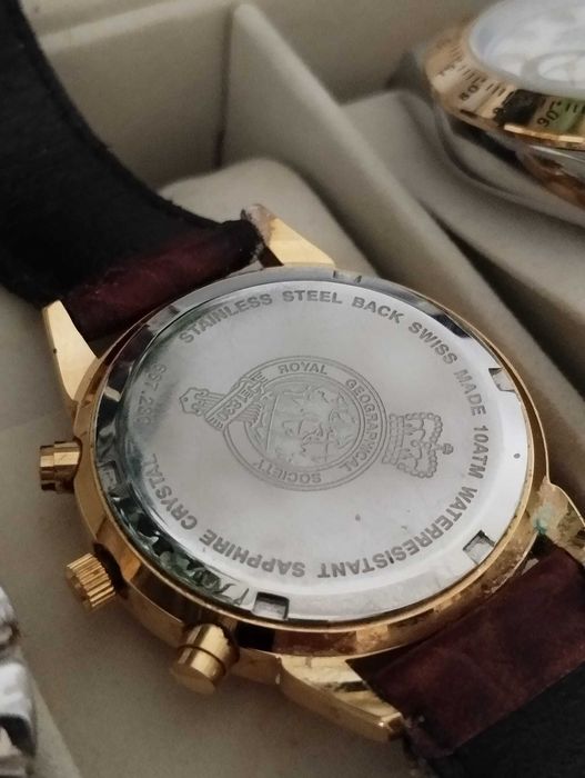 Relógio Royal Geographical Society Cronógrafo