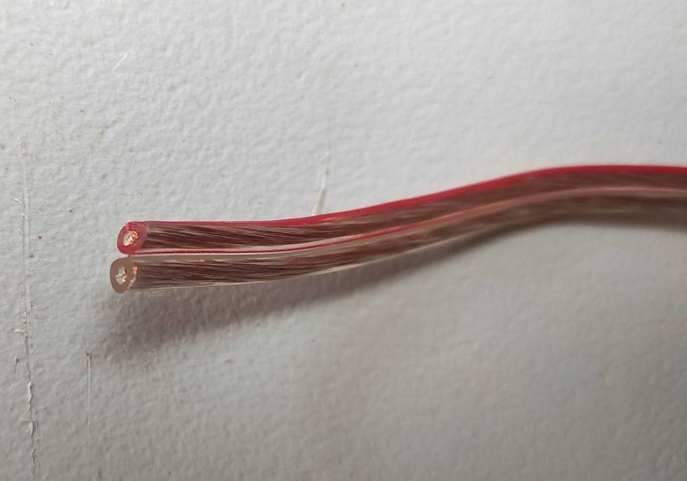Cabo colunas 1,5mm - 1€ M