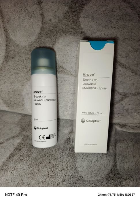 Brava środek do usuwania przylepca 50 ml spray