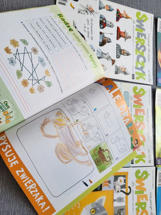 Świerszczyk magazyn dla dzieci rok 2010