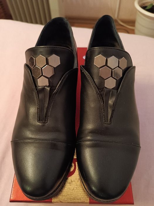 Туфли кожаные осень-весна