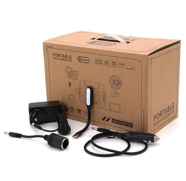 Продам зарядную станцию Flashfish E200, с солнечными панелями 18v 50w