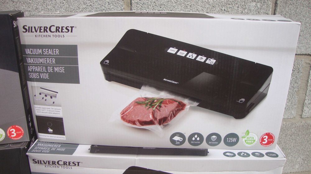 вакууматор SilverCrest вакуумний пакувальник упаковщик вакуматор