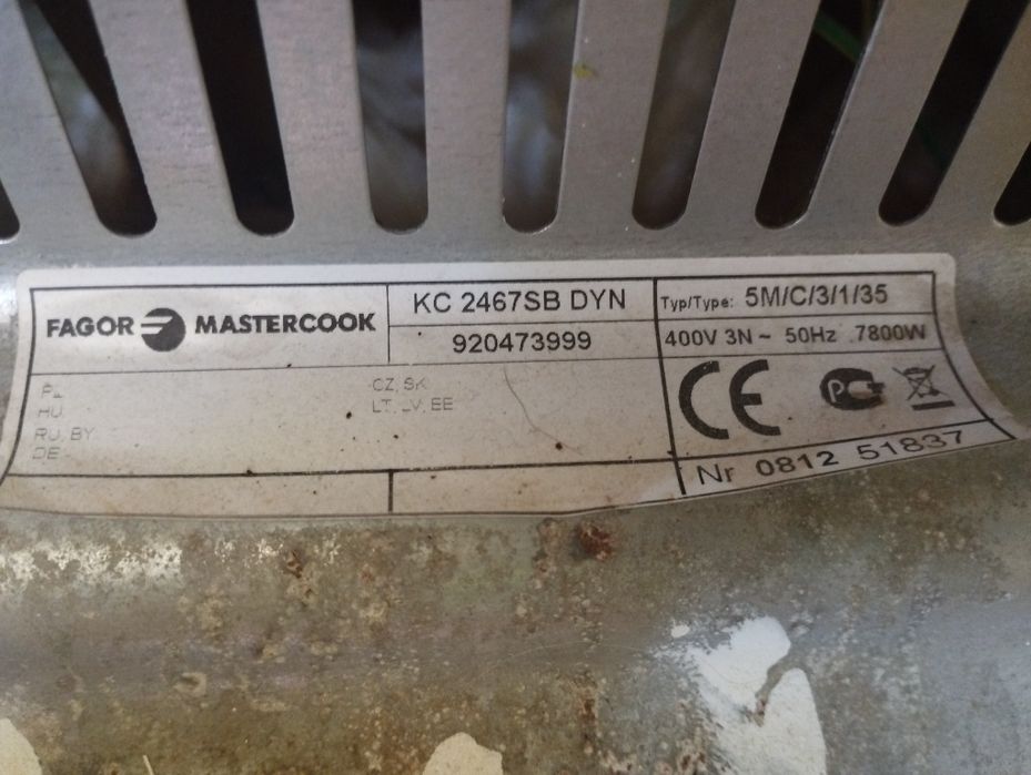mastercook dynamic kuchenka elektryczna z piekarnikiem