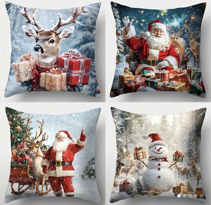Новорічні наволочки