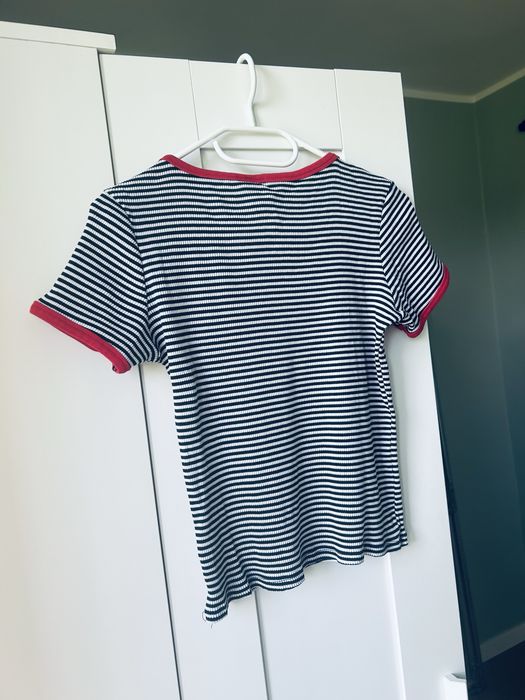 T-shirt w paski H&M