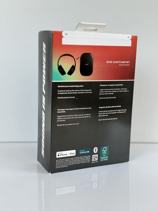 Нові Навушники Гарнітура Bose QuietComfort Headphones Чорні