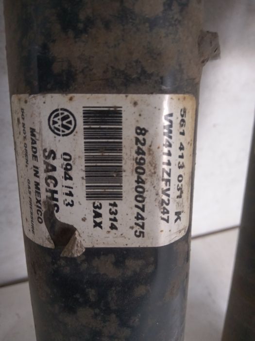 Passat b7 амортизаторы передних стоек