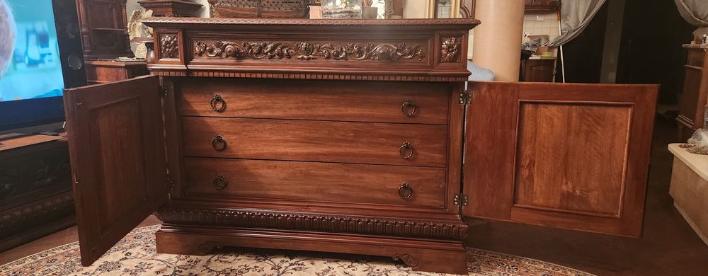 Sypialnia renesansowa antyk idealny stan !