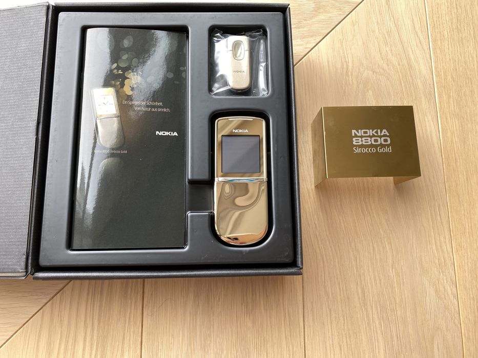 Nokia 8800 Sirocco Gold - як НОВА ! - Оригінал ! luxury phone