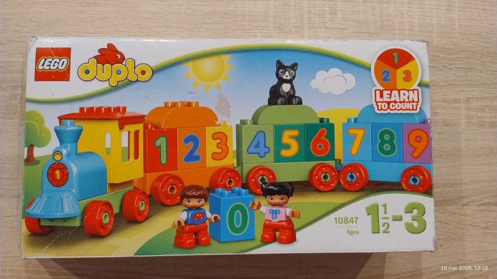 Lego Duplo pociąg z cyferkami 10847