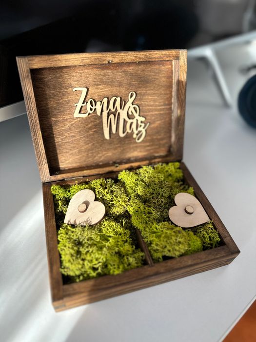 Pudełko na obrączki