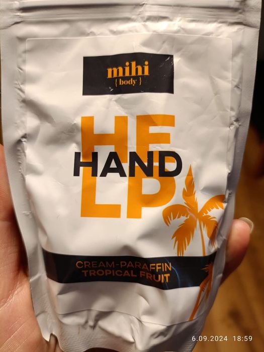 Hand Help. Krem parafinowy Tropical fruit
