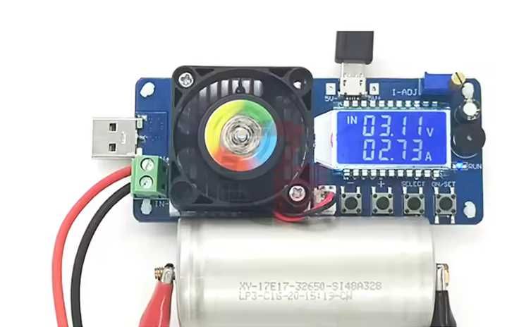 Електронне навантаження, тестер ємності FX35 35W 1.5-25V 5A