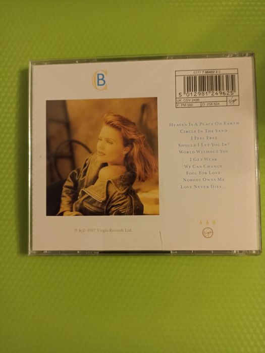 Belinda Carlisle Heaven on Earth 1987 płyta CD