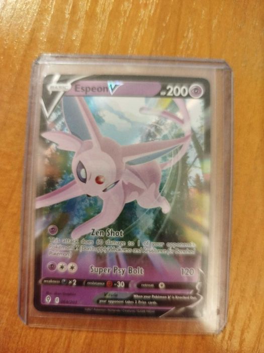 Karta Pokemon Espeon V
