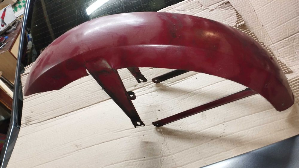 Переднее крыло на Яву старушку