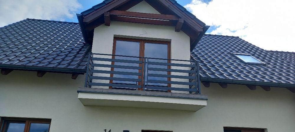 Balustrada kuta nowoczesna