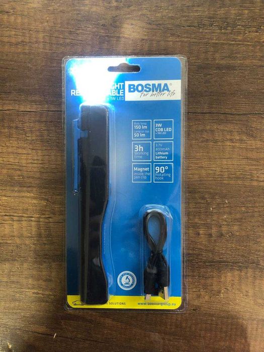 Налобний світлодіодний ліхтар BOSMA (6766)