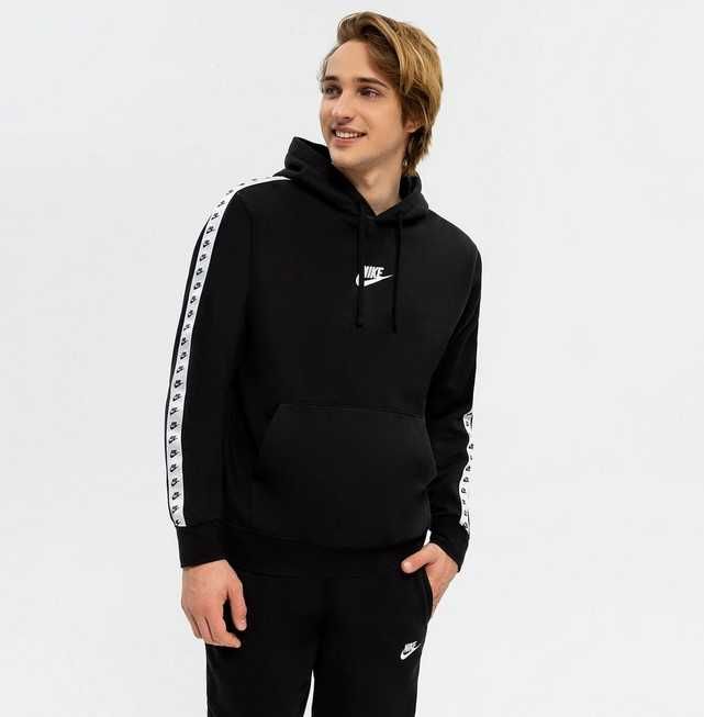 Dres Nike czarny Bluza + spodnie DM6838  Nowość Bawełna