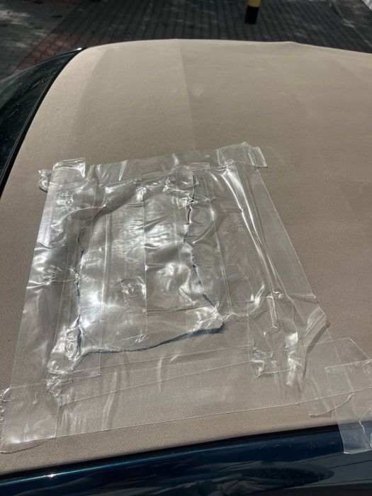 Fiat 500c 2019 capota estragada