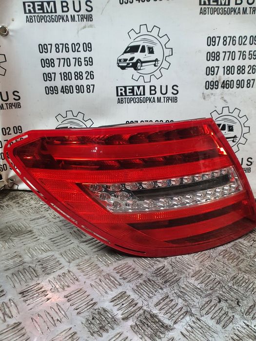 Задні стопи Mercedes-Benz w204 c-class рестайл, діодні, лед